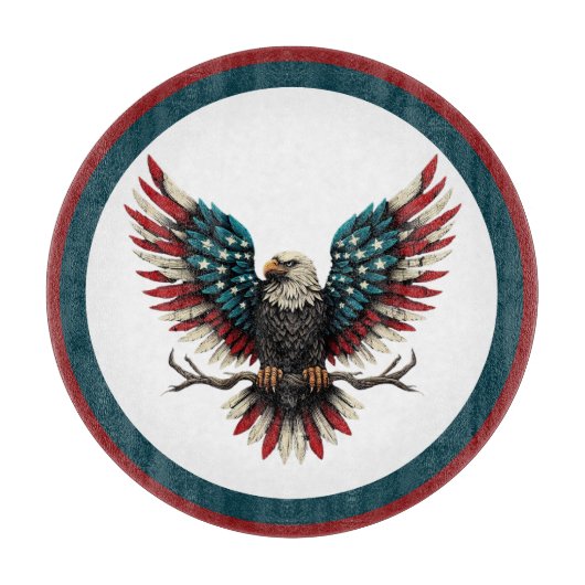 アメリカ素朴/アメリカ産ハゲの鷲 カッティングボード (正面)