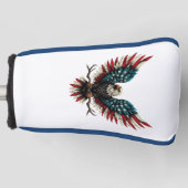 アメリカ素朴/アメリカ産ハゲの鷲 ゴルフヘッドカバー (正面)