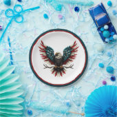 アメリカ素朴/アメリカ産ハゲの鷲 ペーパープレート (パーティー)