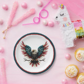 アメリカ素朴/アメリカ産ハゲの鷲 ペーパープレート (パーティー)