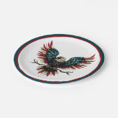 アメリカ素朴/アメリカ産ハゲの鷲 ペーパープレート (アングル)