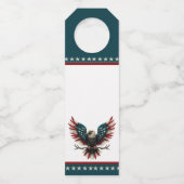 アメリカ素朴/アメリカ産ハゲの鷲 ボトルネックタグ (正面)