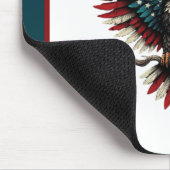 アメリカ素朴/アメリカ産ハゲの鷲 マウスパッド (コーナー)