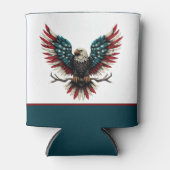 アメリカ素朴/アメリカ産ハゲの鷲 缶クーラー (正面)