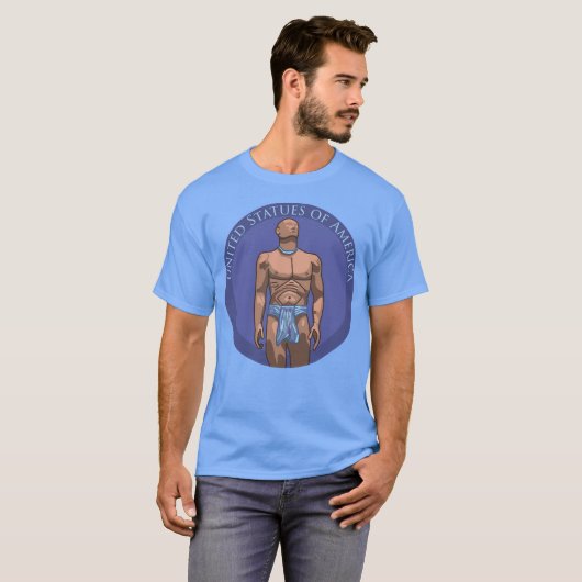アメリカ統一されたの彫像公式ギアスワッグ Tシャツ (正面フル)