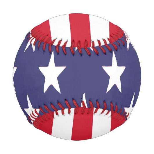アメリカ統一された州アメリカ国旗のコーチパーソナライズされたー 野球ボール (裏面)