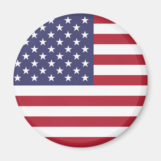 アメリカ統一された州アメリカ国旗のマグネット マグネット (正面)