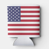 アメリカ統一された州米国国旗 缶クーラー (裏面)