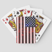 アメリカ統一された州 – アメリカ国旗、霧雨 トランプ (裏面)