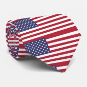 アメリカ統一された州USAフラグタイ ネクタイ (ロール)