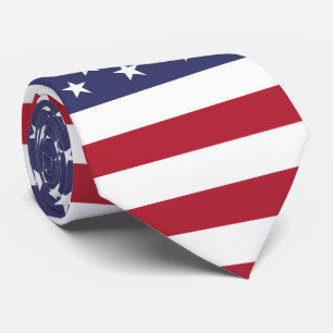 アメリカ統一された州USAフラグタイ ネクタイ