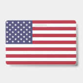 アメリカ統一された州USAフラグバッジ バッジ (裏面)