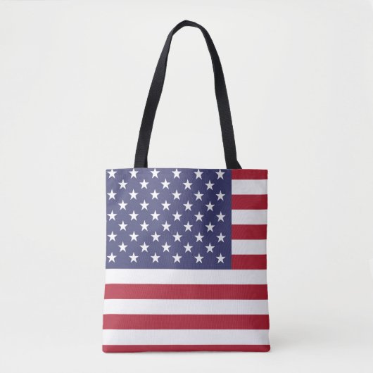 アメリカ統一された州USAフラグ トートバッグ (正面)