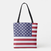 アメリカ統一された州USAフラグ トートバッグ (裏面)