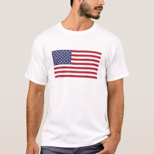 アメリカ統一された州USAフラグTシャツ Tシャツ