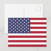 アメリカ統一された州USA国旗のはがき ポストカード (正面/裏面)