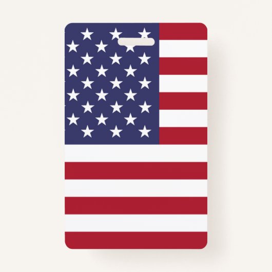 アメリカ統一された州USA国旗のバッジ バッジ (正面)