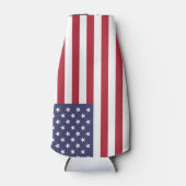 アメリカ統一された州USA国旗のボトルクーラーボックス ボトルクーラー (正面)