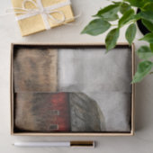 アメリカ絵を描国旗を持つ赤い納屋の印象的なもの 薄葉紙 (ギフト)