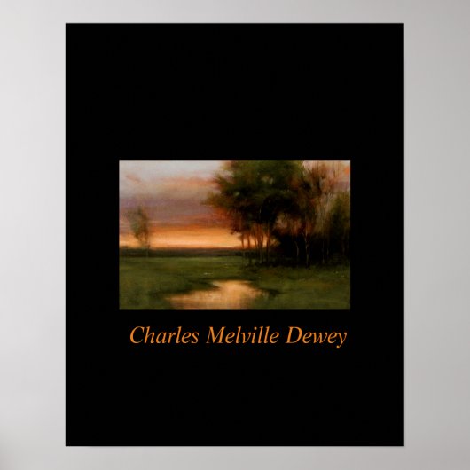 アメリカ絵画のトナリスト・アーティストによるビューティフル ポスター (正面)