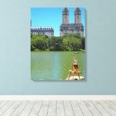 アメリカ絵画人 キャンバスプリント (インサイチュ (ウッドフロア))