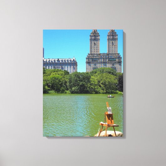 アメリカ絵画人 キャンバスプリント (正面)