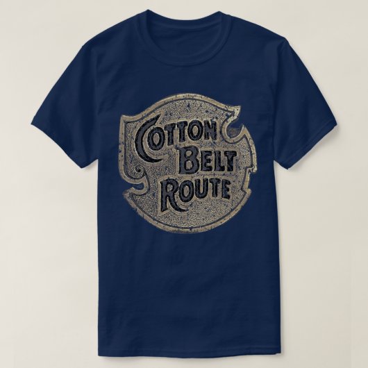 アメリカ綿ベルトルート鉄道 Tシャツ (デザイン正面)