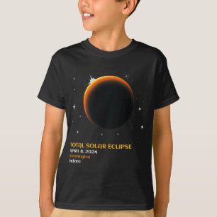 アメリカ総和04 08 24皆既食太陽の2024 Tシャツ