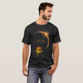 アメリカ総和04 08 24皆既食太陽の2024 Tシャツ (正面フル)