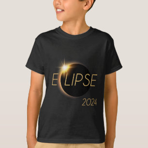 アメリカ総和04 08 24皆既食太陽の2024 Tシャツ