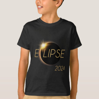 アメリカ総和04 08 24皆既食太陽の2024 Tシャツ