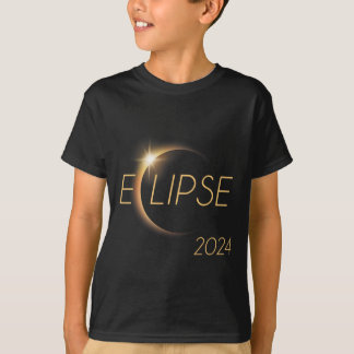 アメリカ総和04 08 24皆既食太陽の2024 Tシャツ