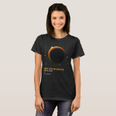 アメリカ総和04 08 24皆既食太陽の2024 Tシャツ (正面フル)
