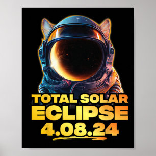 アメリカ総4.08.24皆既食太陽の猫2 ポスター