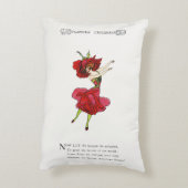 アメリカ美しいバラお洒落フラワーズブックアート アクセントクッション (裏面(縦))