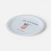アメリカ美しい7月4日 ペーパープレート (アングル)