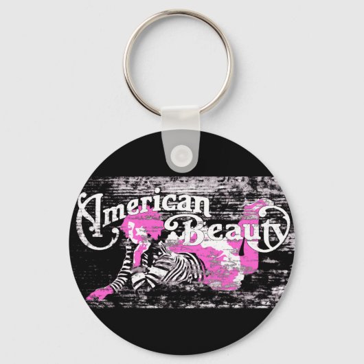 アメリカ美しい キーホルダー (正面)