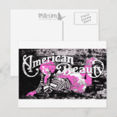 アメリカ美しい ポストカード (正面/裏面)