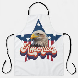 アメリカ美 エプロン