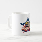 アメリカ美 コーヒーマグカップ (正面左)