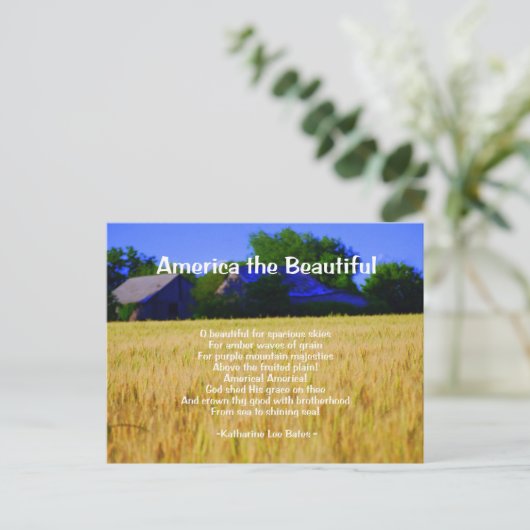 アメリカ美 ポストカード (スタンド正面)