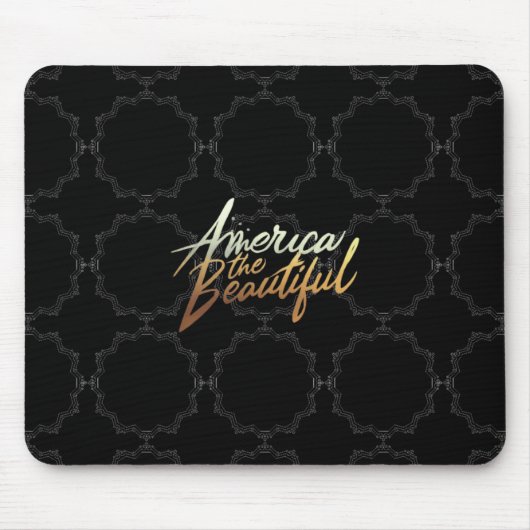 アメリカ美 マウスパッド (正面)
