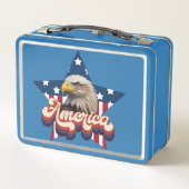 アメリカ美 メタルランチボックス (裏面)