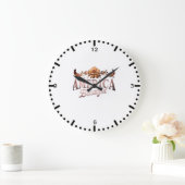 アメリカ美 ラージ壁時計 (ホーム)