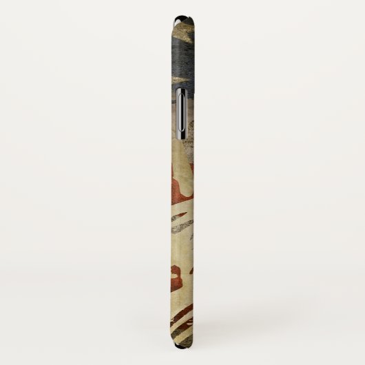 アメリカ自由のリングの白頭鷲の旗を許可して下さい Case-Mate iPhoneケース (裏面/右)