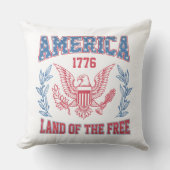 アメリカ自由の国 クッション (正面)