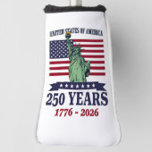 アメリカ自由の女神250周年記念 1776-2026 ゴルフヘッドカバー (回転90)