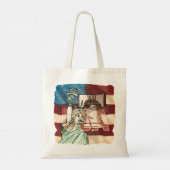 アメリカ自由の旗 トートバッグ (裏面)