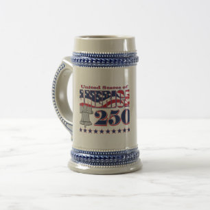 アメリカ自由の鐘250 ビールジョッキ