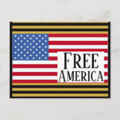 アメリカ自由ポストカード ポストカード (正面)